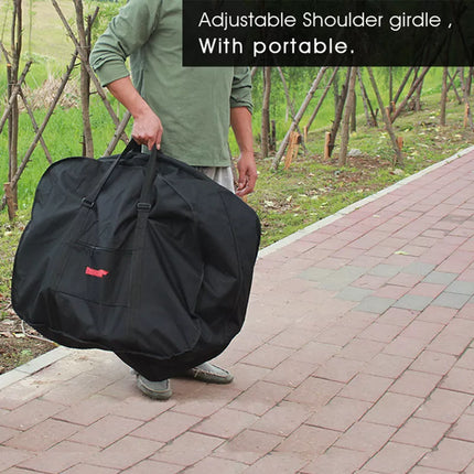 26 inch Folding Bike Transport Bag Loading Vehicle Carrying Bag Pouch Pack