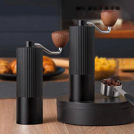 Manual Coffee Grinder Portable Stainless Steel Coffee Bean Grinders CNC Stainles