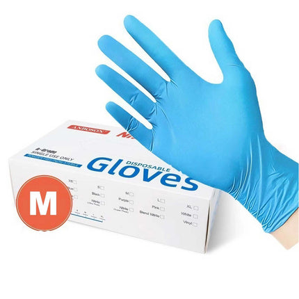 Nitrile Disposable Gloves Medical Food Industrial Powder free No Sterile Glove