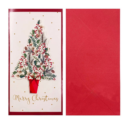 16pk 3D Christmas Money Wallet & Envelope Gift Holder Pocket Gift Card Voucher