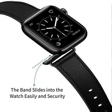 Apple Watch iWatch Band Series 11 42mm SE 3 40mm Hermes Leather Strap
