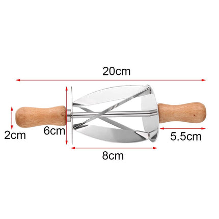 Kitchen Baking Rolling Dough Cutter For Making Croissant Cake Decorating Tools