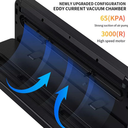 Commercial Vacuum Sealer Machine Fresh Dry Wet Food Saver Storage With 30pc Bags