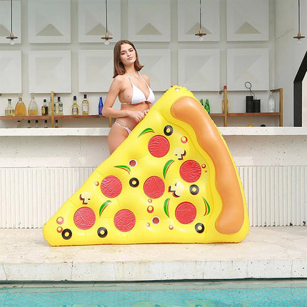 Giant Inflatable Float Pizza PVC Pool Floating Raft Water Float 180 x 150CM