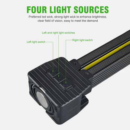 Gym Lamp for Posing,7th Gear Dimming,Portable Magnet LED Flashlight with Hook