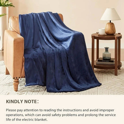 Electric Heated Throw Blanket Warm Poncho Wrap Blanket Portable heated Shawl