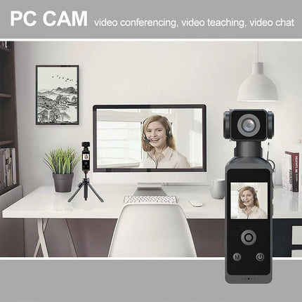 Handheld Action Camera 4K 270° Rotatable 30M Waterproof WIFI Pocket Camera