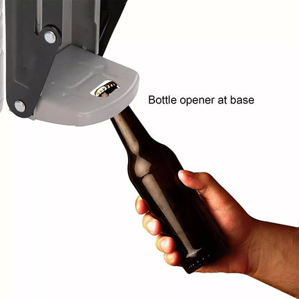Can Crusher 16oz Beer Soda Smasher Aluminium Recycling Wall mount bottle opener
