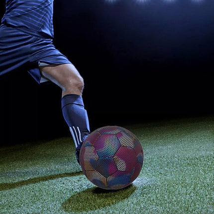 19cm Soccer Ball Glowing Footballs Student Adults Training Night Games Soccer Balls