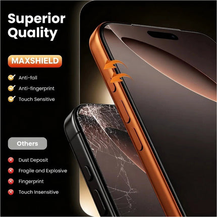Tempered Glass Screen Protector 2 pcs for iPhone 11–17 Series – Pro Max & XR