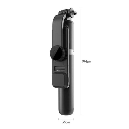 Flexible Tripod Holder Stand Selfie Stick Bluetooth Remote with fill light
