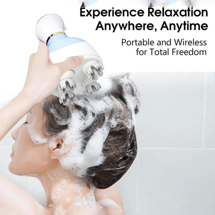 Head Neck Revive Octopus Relax Stress Scalp Tool Massage Equipment Massager