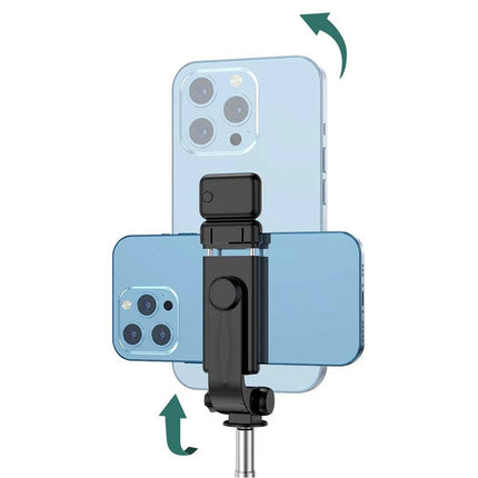 Flexible Tripod Holder Stand Selfie Stick With Bluetooth Remote and Fill Light For Mobile Phone