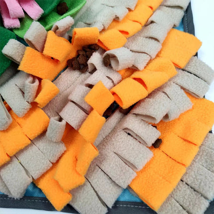 Pet Snuffle Mat Dog Puppy Slow Feeding Interactive Training Machine Washable