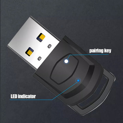 Bluetooth Wireless Headset Adapter Transmitter for PS5 PS4 PC Receiver Adapter