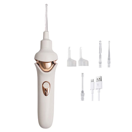 Ear Wax Removal Electric Ear Cleaning Kit Effective Safe Vacuum Suction w Light