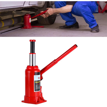 10Ton Hydraulic Bottle Jack HeavyDuty Car Lifter Lifting Repair Tool 4WD Truck