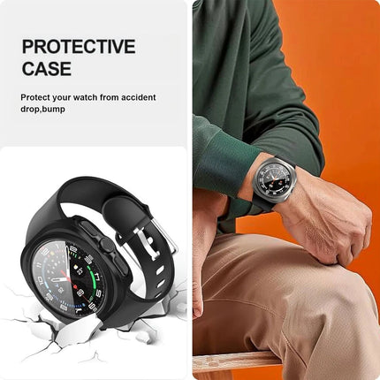 For Samsung Galaxy Watch Ultra 47mm Case Screen Protector Face Cover Smart Rose Gold