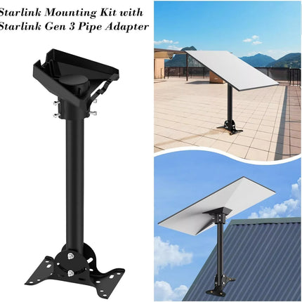 Starlink Roof Mount Gen 3 180° Adjustable Starlink Pivot Mount Heavy Duty