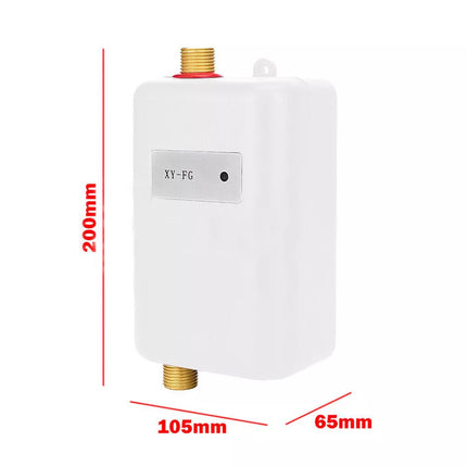 Electric Instant Hot Water System Tankless Shower Heater Under Sink Tap Faucet