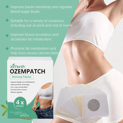 150PCS Herbal Healthy Detox Slimming Belly Pellet Weight Loss Patch