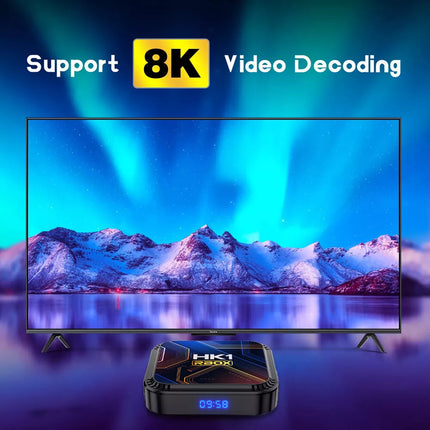 Smart TV BOX for Android 13.0 5G WiFi 8K HD Quad Core Media Player AU HDMI