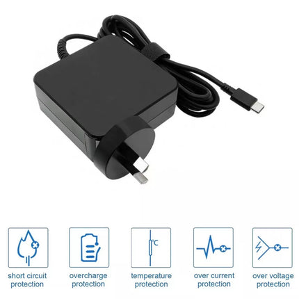 45W AC Adapter For Steam Deck Switch Charger Support PD Type-C Power Fast Charge