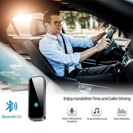Bluetooth 5.1 Transmitter Receiver Audio Adapter AUX 3.5mm TV CAR PC Speaker AU