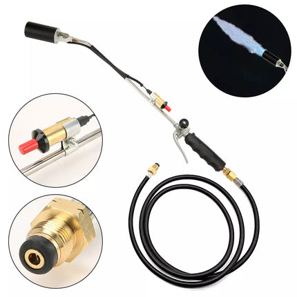 2M Hose Propane Weed Burner Kit Shrub Grass Killer Propane Gas Weed Burner Torch