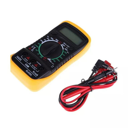 Digital Multimeter Automotive AC/DC Voltmeter Current Meter Multi Tester+4 Leads