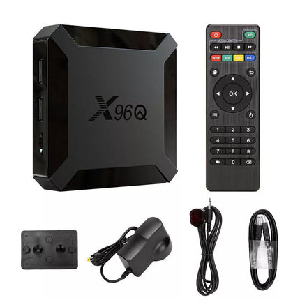 X96Q HD Android 10.0 Smart TV Box UHD 4K WIFI Media Player HDMI 16GB AU PLUG