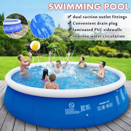 Durable Inflatable Family Swimming Pool 300cm Non-Toxic