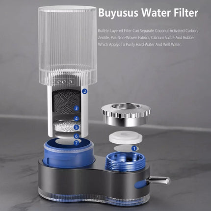 3Pack Tap Water Filter Kitchen Faucet Water Purifier Clean Home Percolator