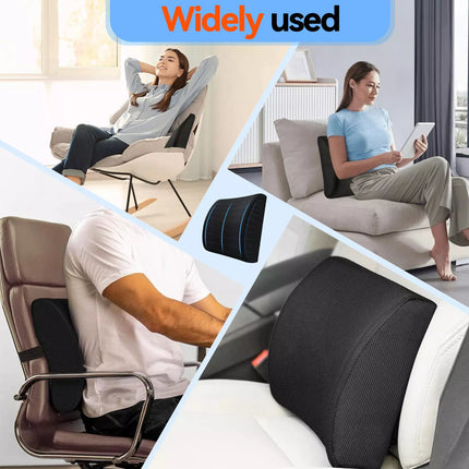 Coccyx Orthopedic Memory Foam Lumbar Back Pillow Pain Relief Support AU Office