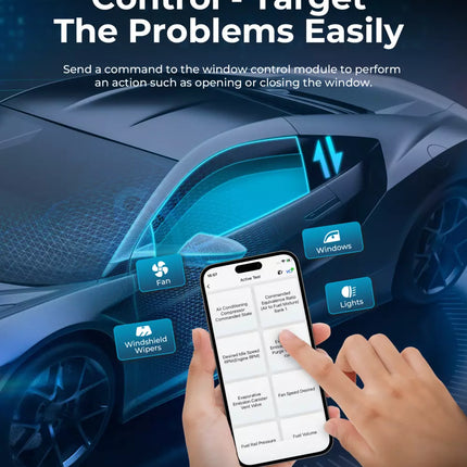 OBD2 Car Diagnostic Tool Scanner All System Bluetooth Code Reader