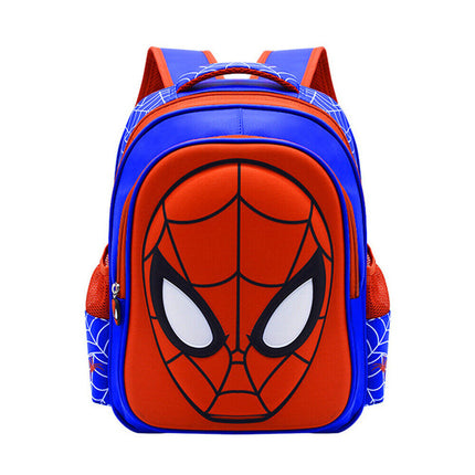 Kids Boys 3D Spiderman Backpack Children Travel Rucksack School Bag Bookbags