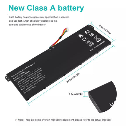 AP16M5J Battery For Acer Aspire 1 A114-31 3 A314-31 A315-21 5 A515-51 ES1-523