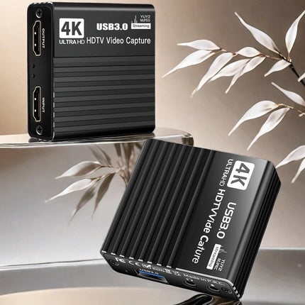 4K HDMI Capture Card1080P 60FPS Audio Video For Nintendo Switch/PS5/PS4/Xbox