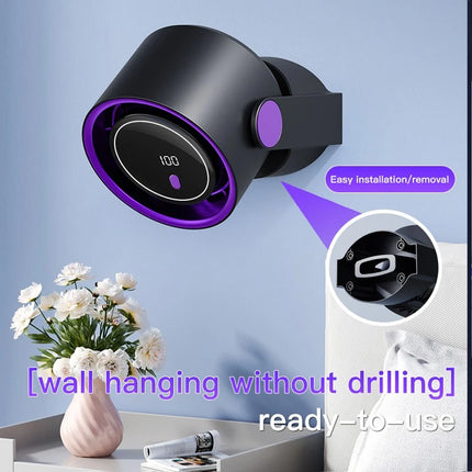 Desk Fan Desktop Fan Table Cooling Fan Retractable 100 Speed Air Circulator Fan