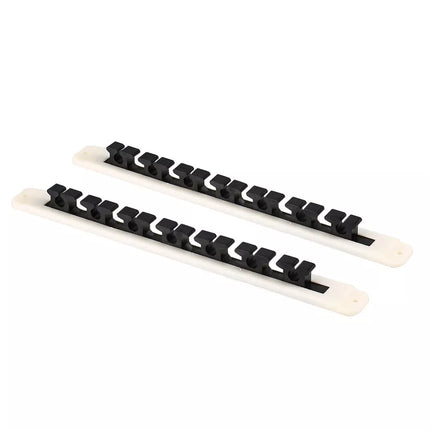 2X Portable Fishing Rod Holder Stand 7 Rod Storage Rubber Rod Rack Wall Mounted