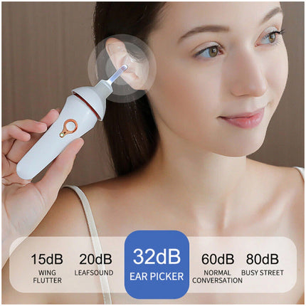 Ear Wax Removal Electric Ear Cleaning Kit Effective Safe Vacuum Suction w Light