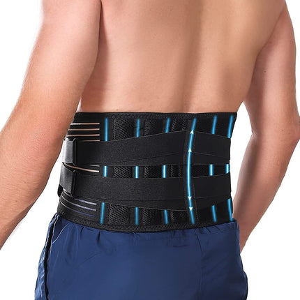 Therapy Lumbar Lower Back Brace Support Pain Relief Posture Orthosis Waist Belt