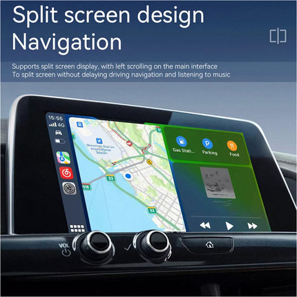 Wireless Apple Carplay Android Auto Adapter for iPhone Car Play Plug & Play