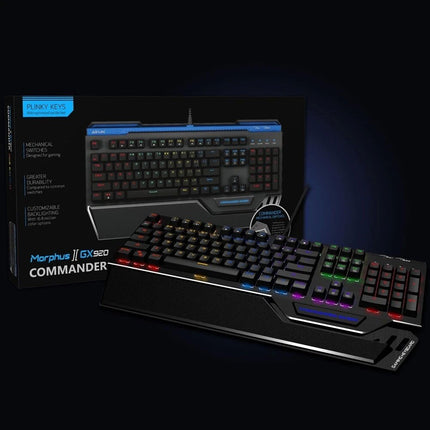 Mechanical Gaming Keyboard With 2 USB HUB Wired RGB Ergonomic Design LED PC MAC