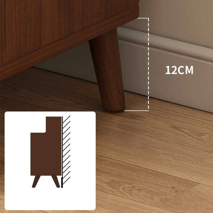 Super-Slim Nightstand Bedside Table Bedroom Drawers End Table Cabinet Storage