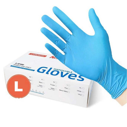 Nitrile Disposable Gloves Medical Food Industrial Powder free No Sterile Glove