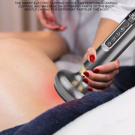 Electric Cupping Massager Vacuum Suction Cup GuaSha Anti Cellulite Beauty Health