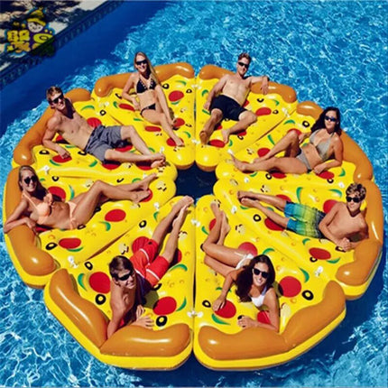 Giant Inflatable Float Pizza PVC Pool Floating Raft Water Float 180 x 150CM