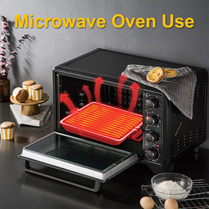 Microwave Toastie Maker - Microwave Sandwich and Waffle Maker, Panini Press