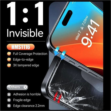 Tempered Glass Screen Protector 2 pcs for iPhone 11–17 Series – Pro Max & XR